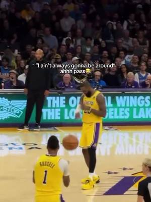 Narrator: “LeBron was not always around”😭 #lebron #lakers #funny 