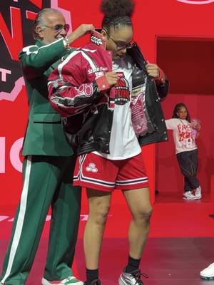 The perfect fit for our State Farm Celebrity 3-Point Contest winner.