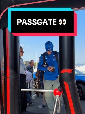 eventually Franco found his pass… 😅  #f1 #alpinef1 #francocolapinto #hungariangp 