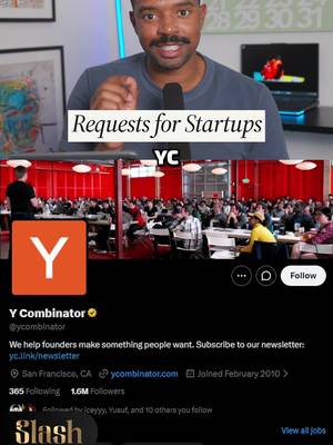 Y Combinator wants to invest in these startups…