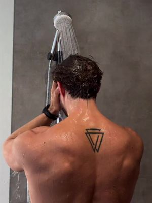 Cold shower > morning run > breakfast 🙂‍↕️