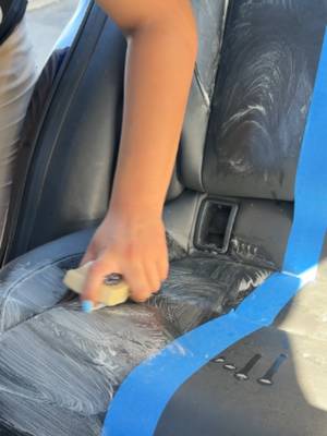 How to clean and condition leather seats! #ChemicalGuys #DetailingLife #CarDetailing #beforeafter #howto