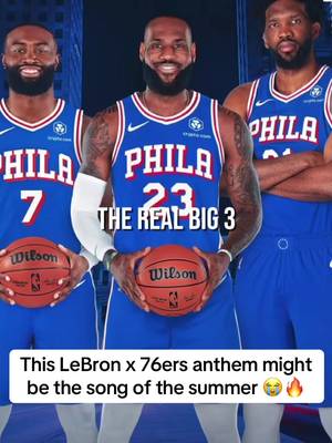 Philly fans already dropped their own LeBron song 💀 #lebron #lebronjames #phillytiktok #philadelphia76ers #sixersnation 
