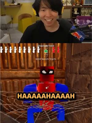 They call me spiderman #disguisedtoast #mecchachameleon #gaming 