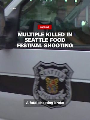 Two people were killed and multiple people injured in a shooting Sunday evening at a Seattle food festival, a block from the city’s iconic Space Needle, fire officials said. #cnn #news #seattle
