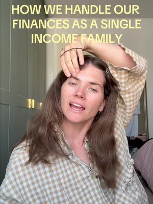 Some things we do as a single income family to help us navigate the waters of this quite traditional set ups as very modern people with modern ideals!  #money #singleincome #singleincomehousehold #finance101 #financetok 
