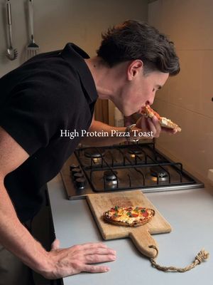 try this: high protein pizza toast🍕(recipe below) ingredients: 2 slices sourdough bread  50g tomato paste  50g cottage cheese light 30g low fat mozzarella  10g pepperoni  *layer your slices of sourdough bread with the tomato paste evenly. Put on your cottage cheese before the mozzarella and top it off with some pepperoni, put it in the oven/airfryer on 200°C for 8-10 minutes and there you go. Enjoy!😋