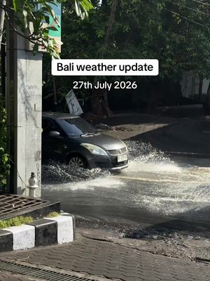had the biggest storm and heaviest rain last night but sunshine in the day #bali #balitravel #baliweather 