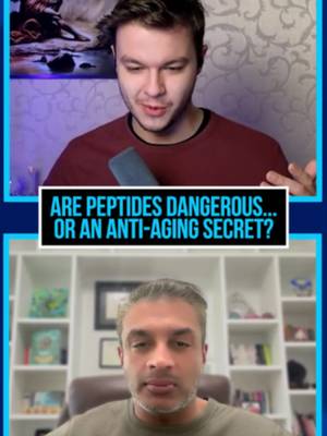 Are peptides safe? Before you believe the hype or the fear, understand what peptides actually are and why they're becoming a major topic in longevity medicine. #Peptides #LongevityScience #Healthspan #CellularAging