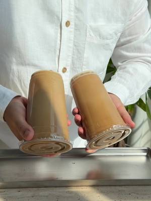 The fluffiest Spanish iced latte you’ll ever make!  So creamy, so easy, and ready in minutes. Ingredients: • 1–2 tbsp instant coffee • 2–4 tbsp room temperature water (adjust to your preferred consistency) • condensed milk (according to your sweetness level) • Ice cubes • Milk of your choice Whisk the coffee and water until light and fluffy. Add condensed milk, ice, and milk, then top with the fluffy coffee and enjoy! 