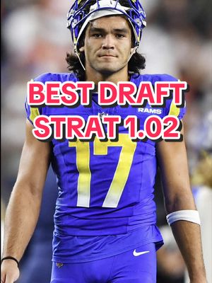 The BEST draft strategy from pick 2 in fantasy football 🏈 #fantasyfootball #fanfasyfootballdraft 
