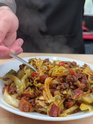 Dirty Cabbage 🔥#mrmakeithappen #fyp #foryou 