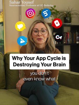 When you grab your phone and unlock it, what’s the first app you open? What’s the second? Third? That’s your app cycle and it’s important to notice when you’re in it!