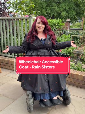 Searching for a wheelchair accessible coat as an ambulatory wheelchair user! Bought 3 Rain Sisters coats but I can only keep one, which one?? Vote below ⬇️ #rainsisters #wheelchairfashion #ambulatorywheelchairuser #accessiblefashion 