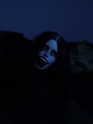Phobias as Makeup | Part 4 🌙 I think this could be the creepiest one I've done so far, makes me feel icky 😀 What phobia should I do next? #sfxmakeup #shorthorror #sleepparalysis #viral #fyp 