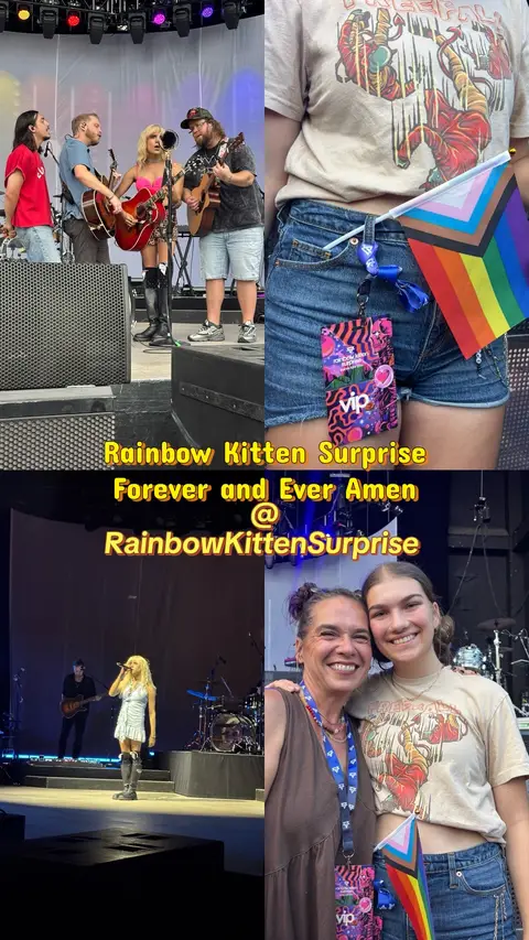 VIP experience at@Rainbow Kitten Surprise worth every single cent. 