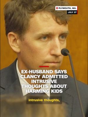 Lindsay Clancy, the Massachusetts mother who has argued she is not criminally responsible for fatally strangling her three young children, told her then-husband, Patrick Clancy, roughly two months before the killings that she had “intrusive thoughts” about hurting them. Clancy has pleaded not guilty to three counts of murder and faces life in prison if convicted. Her attorney has argued she was suffering from postpartum psychosis and extreme mental illness.