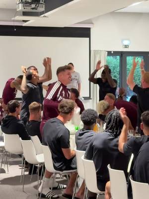 Absolute scenes during the initiations 🤪 #fulham #Preseason #PremierLeague 