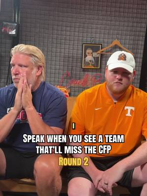 Speak when you see a team who won’t make the college football playoff 