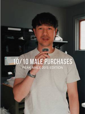 10/10 Male purchases that I do not regret buying.  #men #mensessentials #essentials #purchases #productsyouneed 
