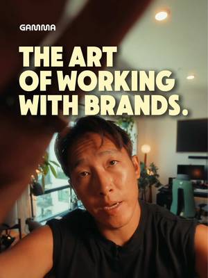 My top 3 tips for creators trying to get more brand deals 👇🏼👇🏼👇🏼 1) Overcome your fear of talking to the camera 2) Utilize tools like @Gamma to level up your brand pitch and media kit 3) Done is better than perfect, you just need to start Make sure to head over to Gamma.app to make your first brand kit and use my code to receive a discount!