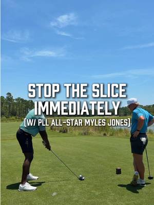 The single best tip to get rid of the slice… #golf #fyp #golftiktok 