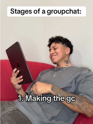 Who can relate?? 😳 #fyp #viral #stages #groupchat #pov 