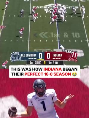 The funniest way to begin a college football season. #CFB #CollegeFootball #indiana #viral #TD 