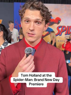 Tom Holland talks Peter Parker and what makes Spider-Man special in #SpiderManBrandNewDay! 🕷️