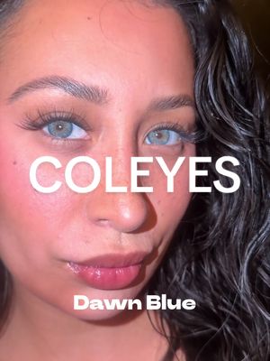These are the most natural looking blue eye contacts I’ve. EVER. had on my eyes. They look so REAL!!! @coleyes_official   this is Dawn Blue 💙 Use code LEXYY for buy 2 get 3 FREE. OR use code LEXYY20 for 20 % off (link in bio )  #coleyes #coleyescontactlens #coloredcontacts #ad