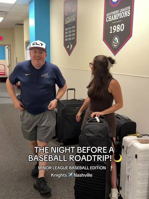 The night before Nashville!!!! #fyp #charlotte #charlotteknights #nashville #milb 