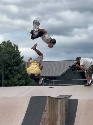 Close calls on Mini Mega  #Woodward #Skate #Flips @Jeromy Green 🍀 
