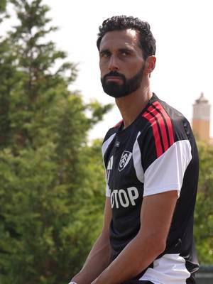 Álvaro Arbeloa goes mic’d up! 🎙️ #fulham #Preseason #PremierLeague 