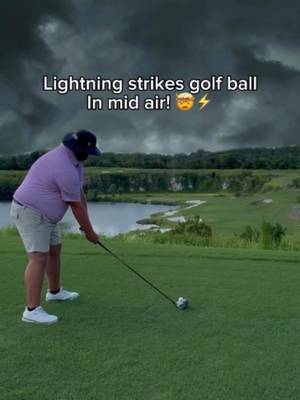Watch out for Lightning #golf #golfer #golfcourse