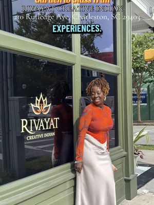 ✨ Luxe Highlight: Garden to Glass Trail 🍸🌿 Stop #4 is officially stamped! 📖✨ This time, @Sip Bite & Taste CHS and I visited Rivayat Creative Indian, where I tried the Rain’s Garden Elixir and paired it with crispy Cauliflower Manchurian, Quilon Mussels, and the perfect ending a delicious tiramisu. We’re now 4 stops down with just 2 more to go! Follow along as we complete the Garden to Glass Trail one sip and one stamp at a time. #LivingTheLuxeLife #LuxeHighlight #GardenToGlassTrail #CharlestonSC        