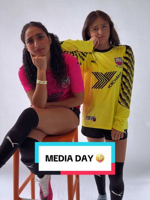 No one’s safe at Media Day 🤪⚽️ #mediaday #photoshoot #soccergirl #Soccer #trending 