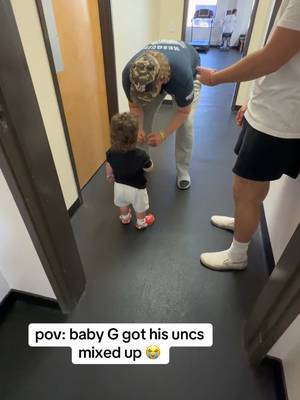 baby G has so many uncs he’s getting them confused now 😭 #babyG #pov #uncs 
