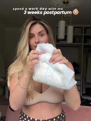 Self employed life never stops does it? 😅 spend a work day with me at 3 weeks postpartum #ukmums #mumlife #contentcreator #contentcreation 