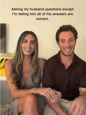 Married to a confident king. #askingmyhusbandquestions #marriagehumor #relationshiphumor 
