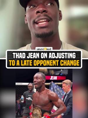 "I'm super grateful for it. That was a performance where you look at it and you're like, 'Man, I could do way better. I am way better.'" Thad Jean learned a lot from his back-and-forth title fight against Ernesto Rodriguez 🧠 #HelwaniShow
