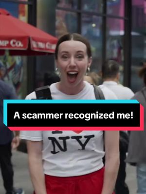 I still can’t believe this happened! Watch my YouTube video for my whole day undercover. It was wild! #nycscam #fakemonks #timessquare #nyc 