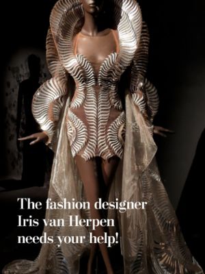 Iris Van Herpen has created breathtaking looks for Beyoncé tours, Björk albums and more than a dozen Met Gala looks, including Eileen Gu’s 2026 bubble dress. On Sunday, as part of the Brooklyn Museum retrospective “Iris van Herpen: Sculpting the Senses,” the 42-year-old designer invited the public to join her on-site atelier to help her craft a dress right there in the museum. @shaneisland showed up to lend a hand and learn more. More from The Washington Post at the link in our bio. #irisvanherpen #couture #fashion #designer