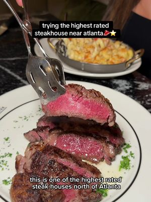 book this spot for your next birthday or date night! what an experience ⭐️ H&W Steakhouse in Peachtree Corners #atl #atlantarestaurants #atlfoodies #datenight 