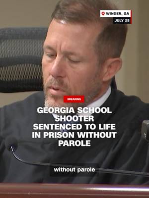 Colt Gray, the Georgia teen who fatally shot two teachers and two students and wounded nine others at Apalachee High School in September 2024, was sentenced Tuesday to life in prison without the possibility of parole. The decision concludes a three-day sentencing hearing that has featured Gray’s guilty plea to 55 charges, emotional victim impact statements, his confessions to police and insights into his motive and mental health.