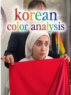 got a personal color analysis done in seoul korea 👁️👄👁️ not what I expected at all lol I went to myshopper in gangnam! Thank you @anua_global ❤️ #darkcircles #personalcoloranalysis #coloranalysis #korea #desi 