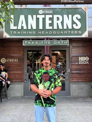 This is the Lanterns Training Heaquarters Experience at San Diego Comic-Con!❇️ #lanterns #HBOMaxPartner @Lanterns @Pa’lante! HBO Max 