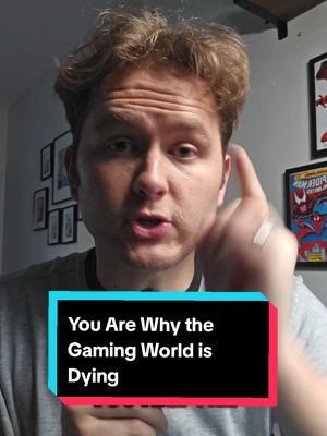 "You" are why the gaming world is slowly dying. 🫵🏻 #Gaming #PhysicalMedia  #Playstation #Nintendo #xbox 