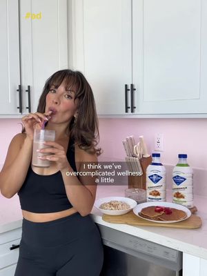 #ad Less really can be more. Four simple ingredients, a little more confidence, and one small choice that helps me feel like my healthiest self. Try @Blue Diamond Almondmilk today. Find it at your local Walmart or grocery store. #healthylifestyle #almondmilk #recipes