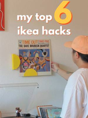here are my favorite six ikea hacks!  #ikea #ikeafinds #ikeahack #homedecor #interiordesign 