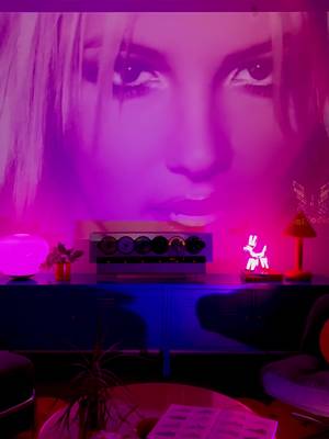 Soundtrack to this space | 012 |  Britney Spears - Greatest hits : My prerogative (2004) #britneyspears #dreamsetup #ambientlighting #cd #homevibes 